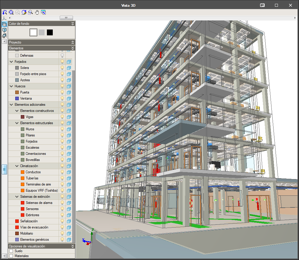 IFC Builder. Model import from IFC files