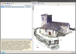 IFC Builder. Reading of point clouds